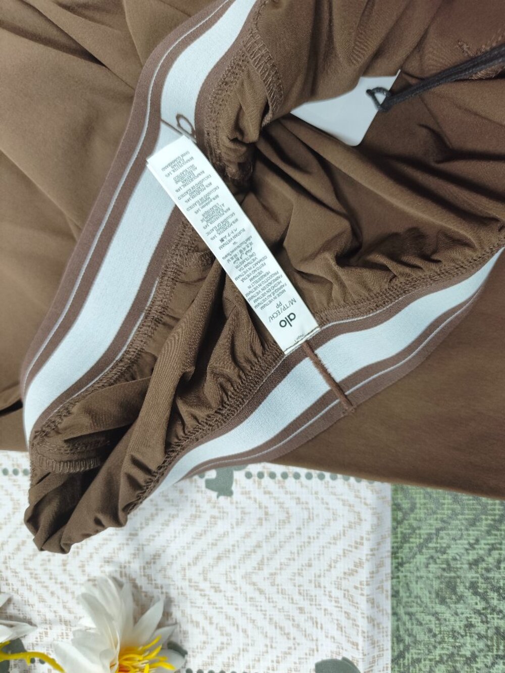 ALO Yoga Suit Up Pants XS&S🎨Espresso Casual Office Travel Trousers Regular🦋 - Picture 5 of 7